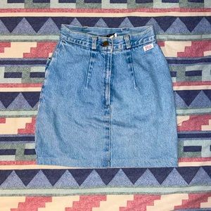 Yes co. vintage denim skirt!!